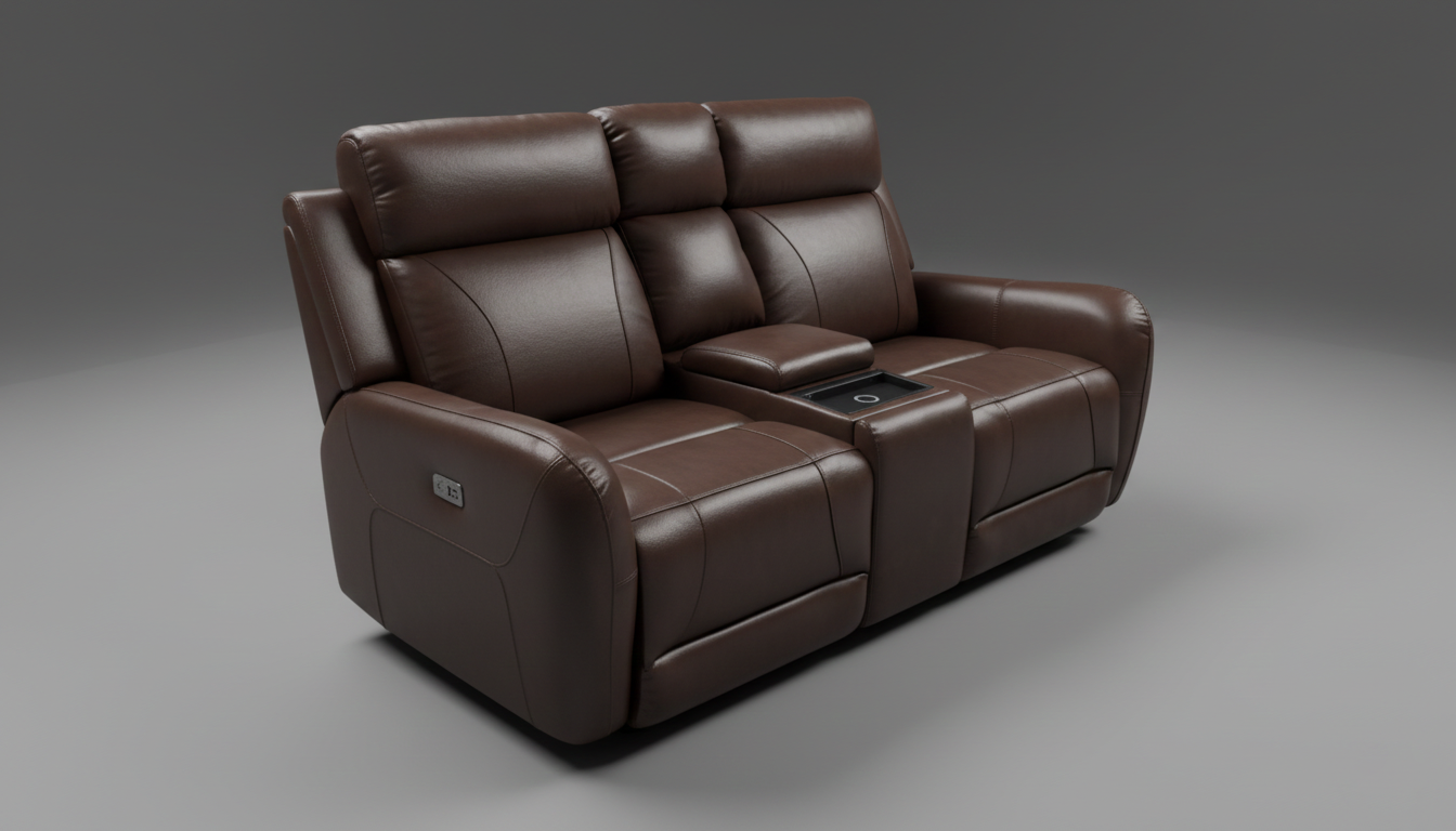 Power recliner love seat T1342-LS