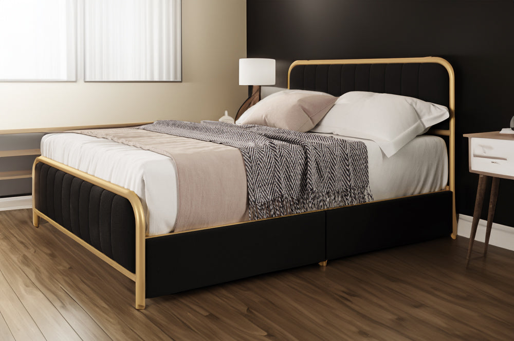 Platform Bed With Storage T2334