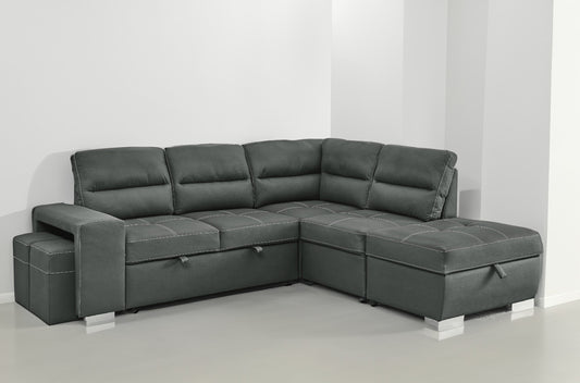 Pull-out sofa sectional T1225