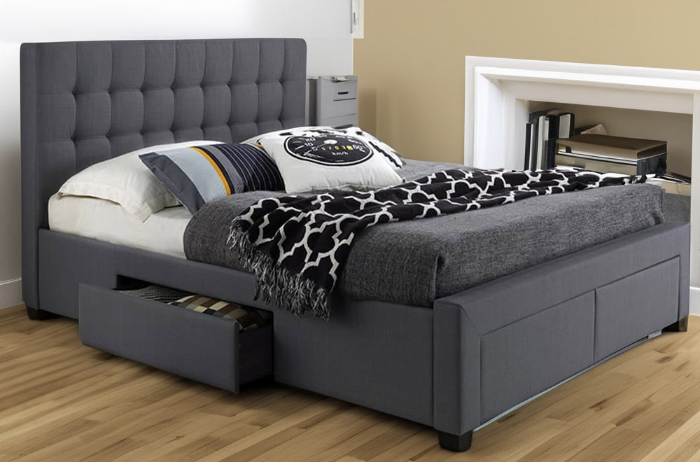 Platform  Bed With Storage T2152