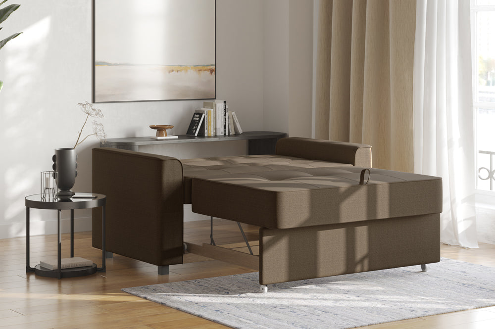 R345 sofa bed adjustable back detail — Canadian-made sleeper sofa