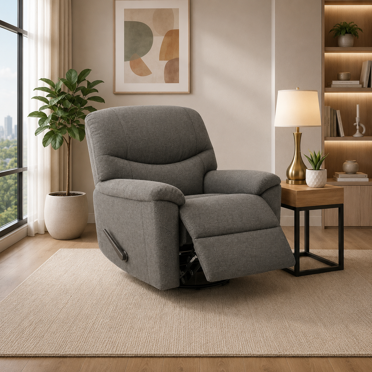 T1043 Swivel Rocker Recliner