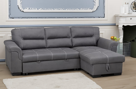Pull-out sofa sectional T1217