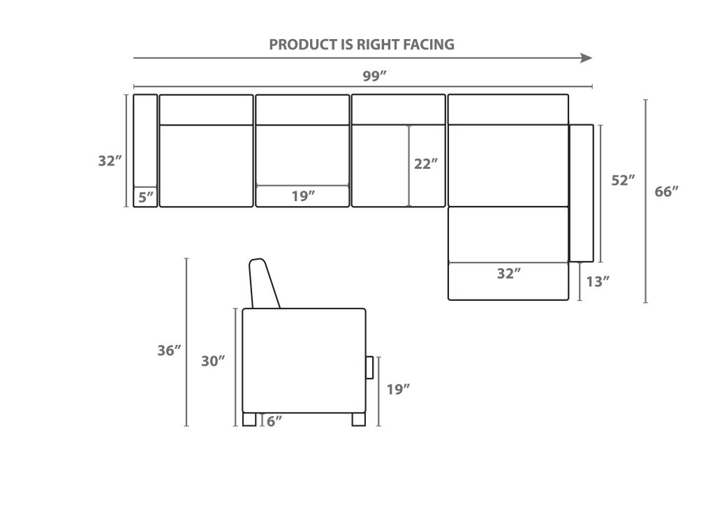 Sofa Sectional T1234