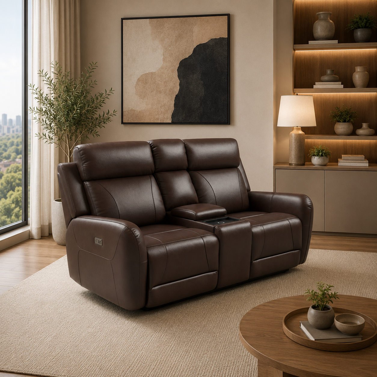 T1342-LS Power Recliner Love Seat
