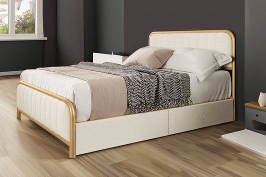 Platform Bed With Storage T2334