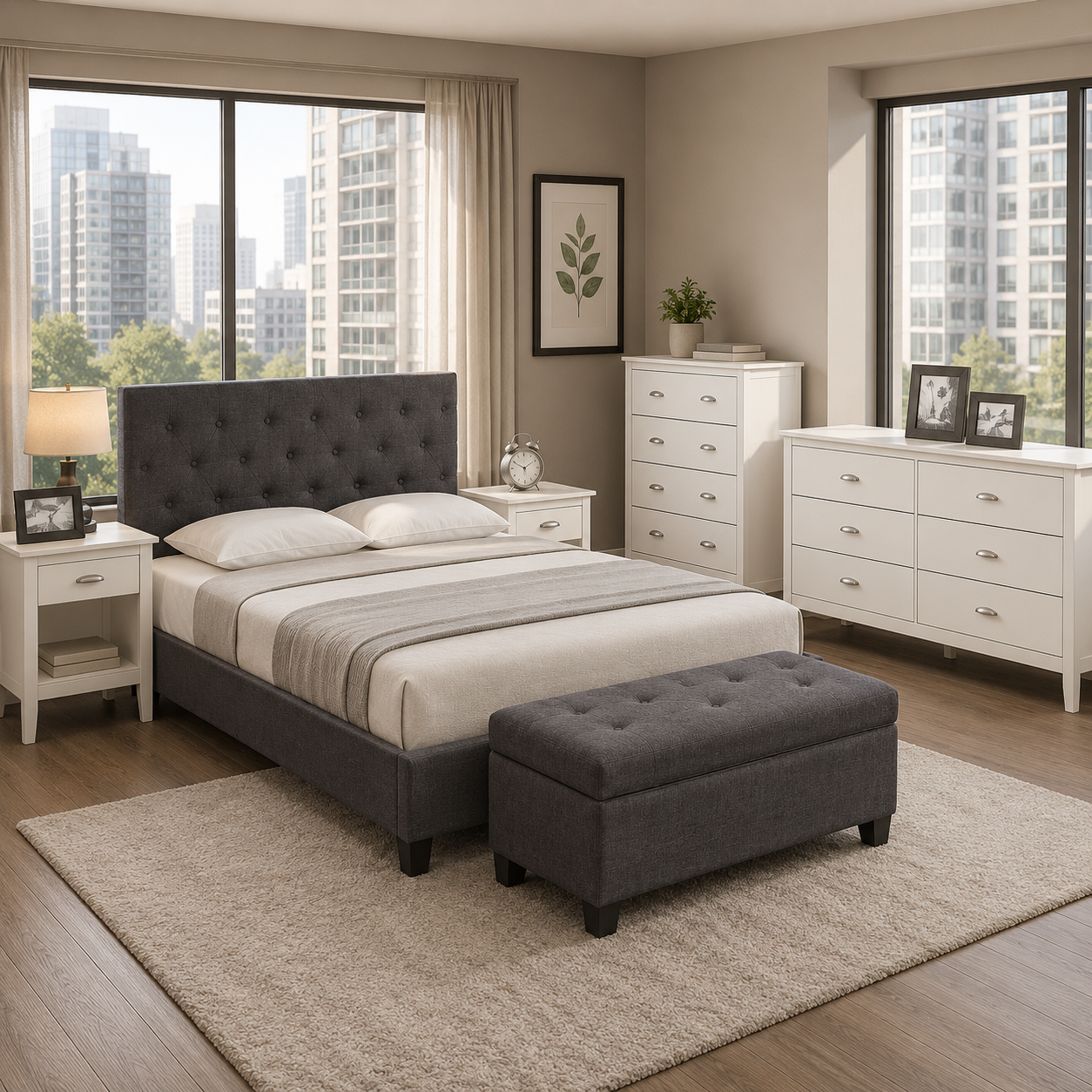 T2366 Platform bed
