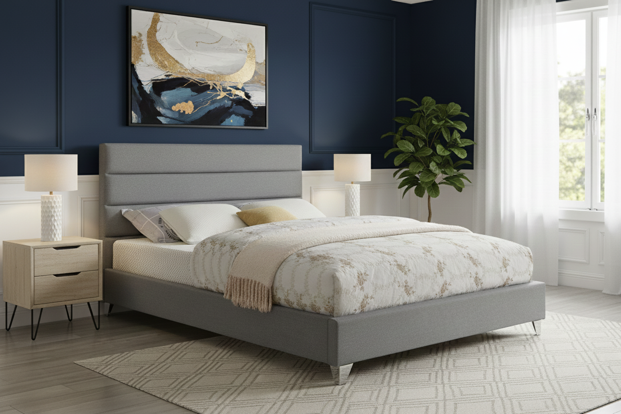 T2395 Upholstered Platform Bed