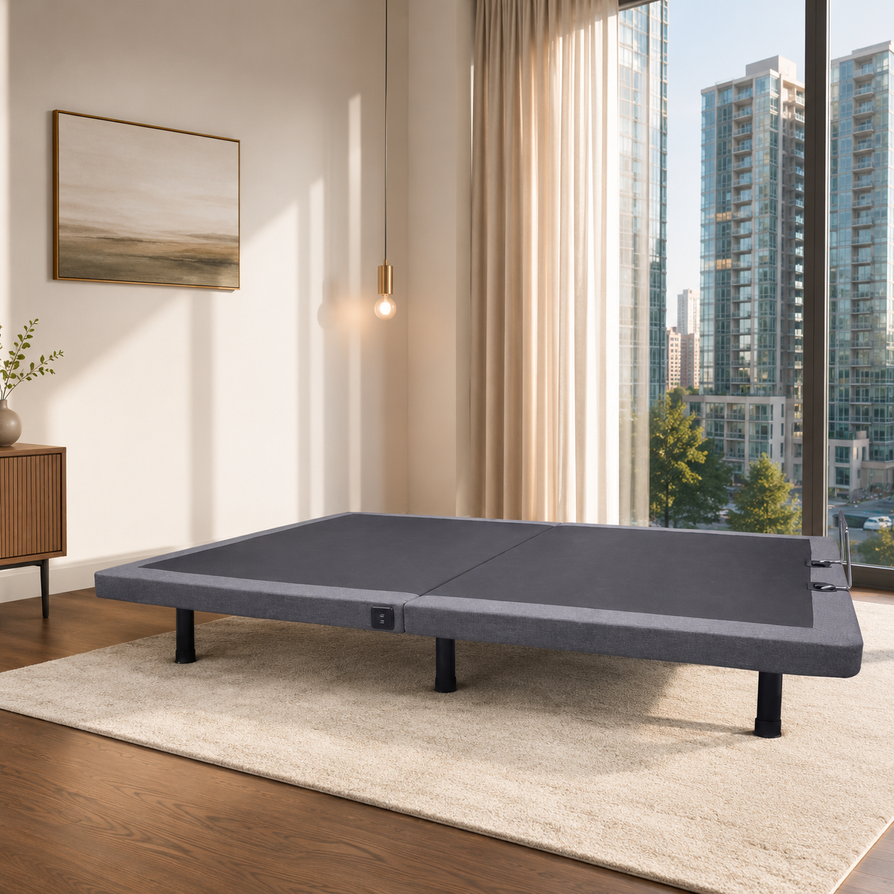 T670 Adjustable Bed Foot Position Elevated – FurniturCa Canada